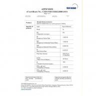 直行程執(zhí)行器 SIL證書(shū) 2